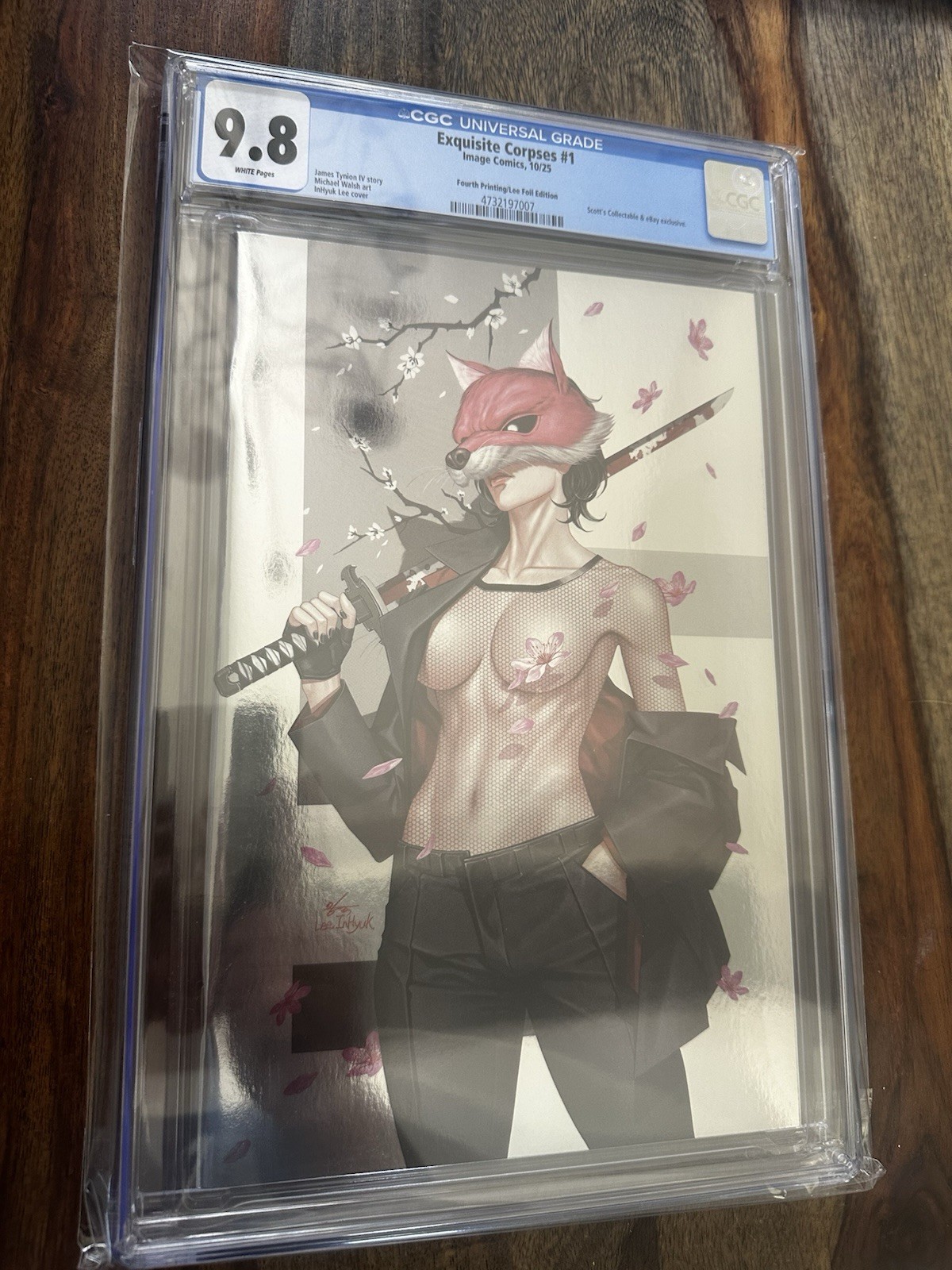 Exquisite Corpses 1 Inhyuk Lee Silver Foil CGC 9.8 NYCC Exclusive