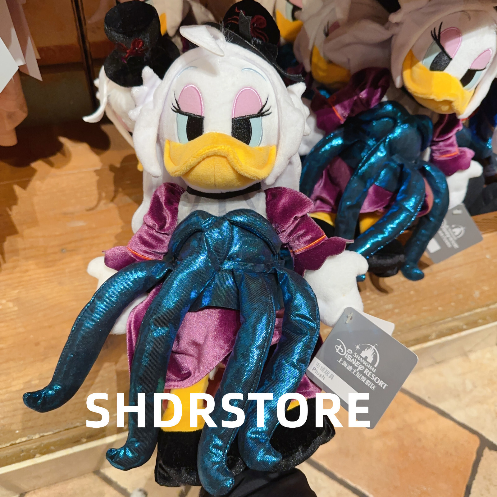 Disney authentic 2025 Daisy duck Plush pirates shanghai disneyland