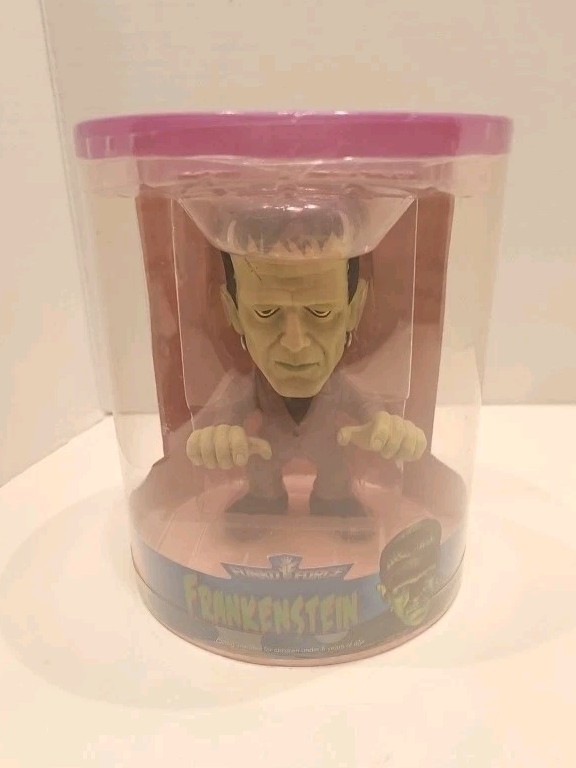 2009 Funko Force Frankenstein Monster Vinyl Figure Original Cylindrical…