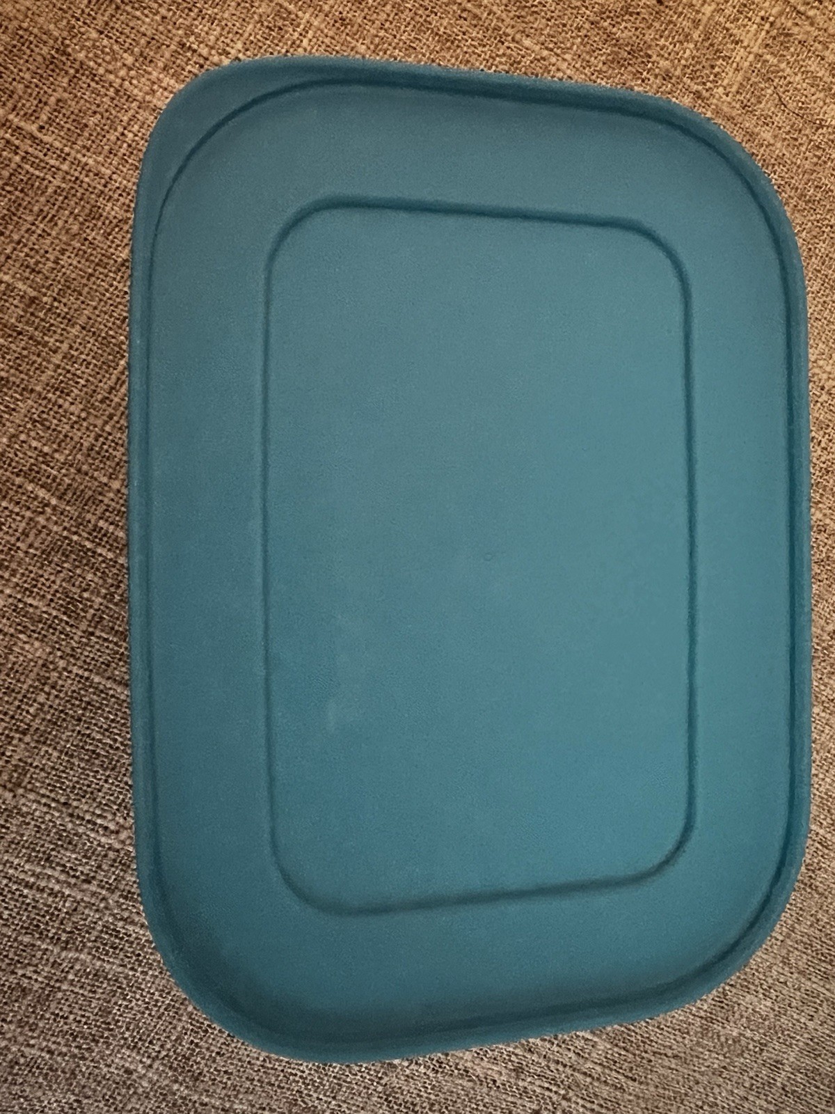 Tupperware Freezer Mates II Mini Ice Cube Tray 12 Cube Slots Blue Lid