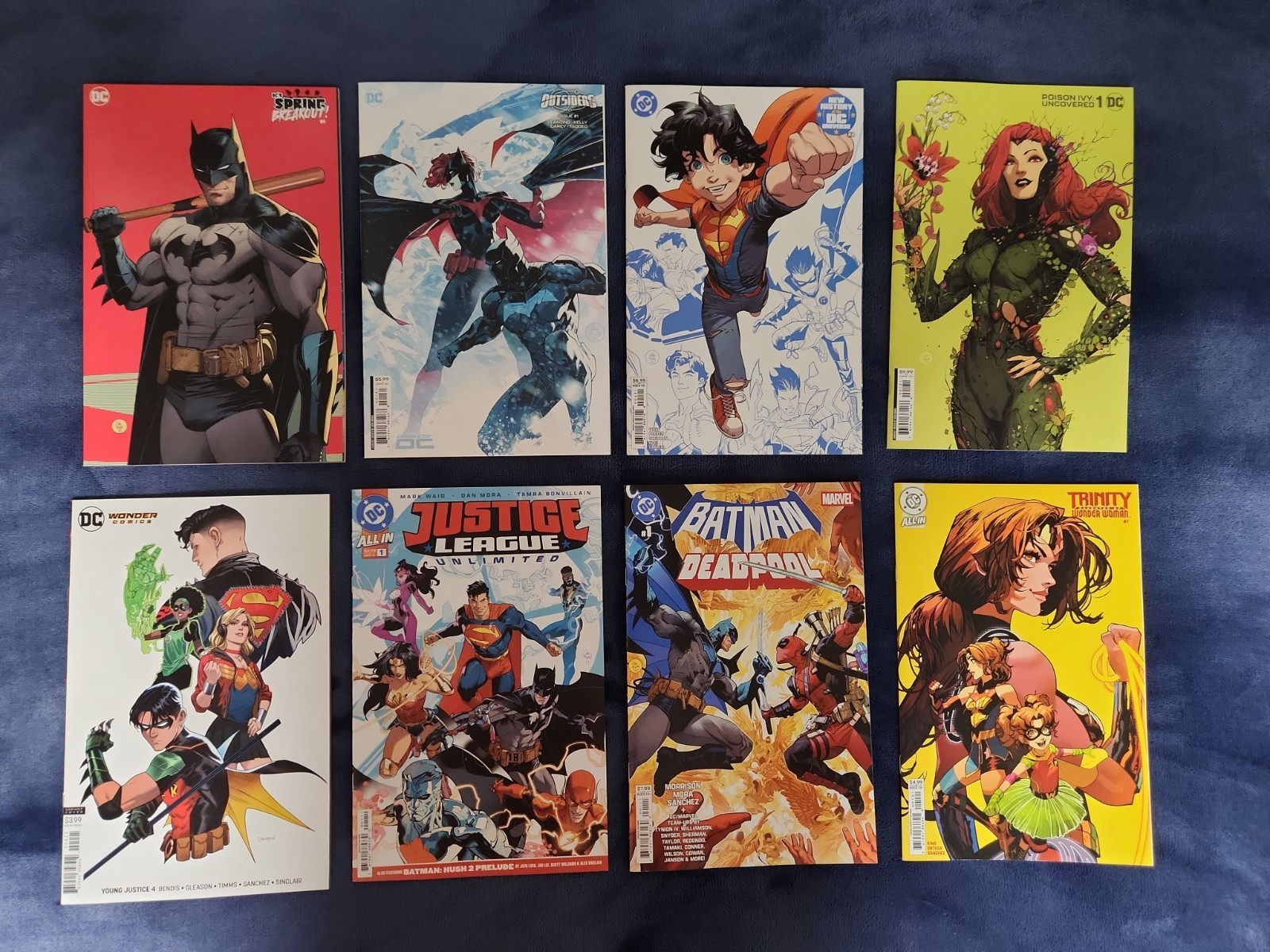 DAN MORA Variant Comic Lot Poison Ivy Superman Batman