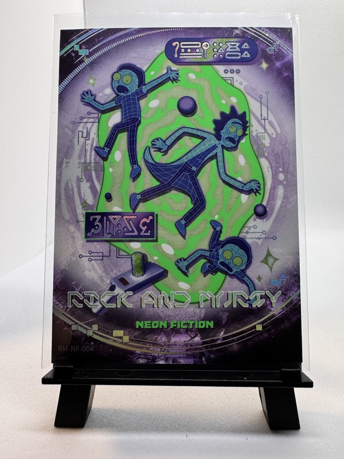 Rick and Morty RM-NF-004 Kayou Neon Fiction Portal Holo Foil Card