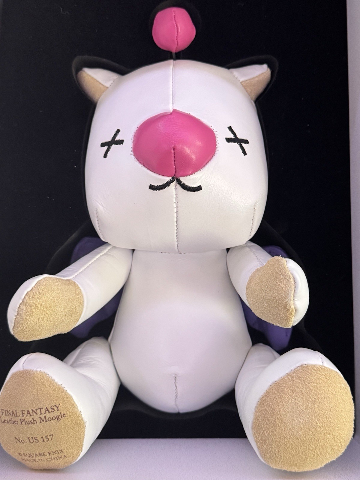 Final Fantasy Leather Plush Moogle Limited Edition US (157)