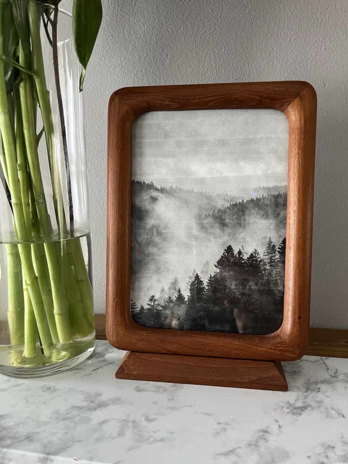 Vintage Wood Frame Free Standing