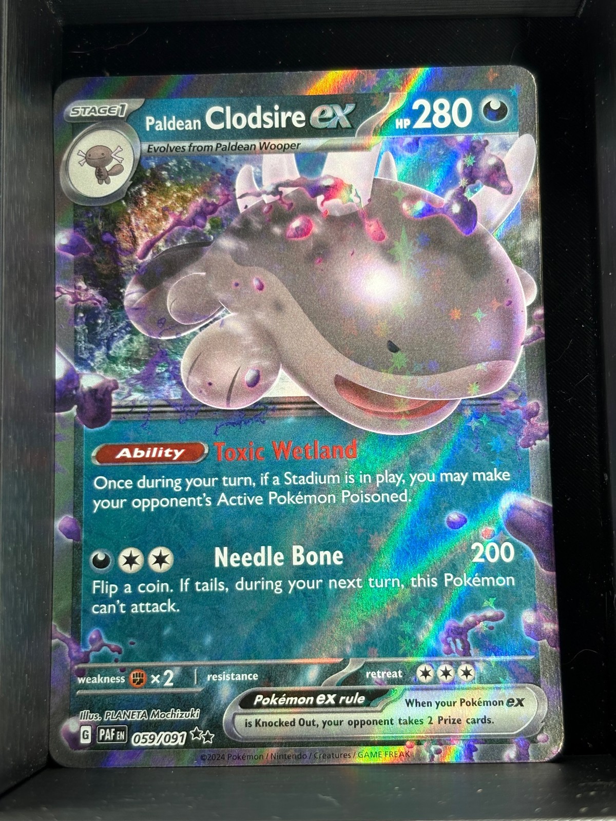 SV02: Paldea Evolved #130/193 Paldean Clodsire ex