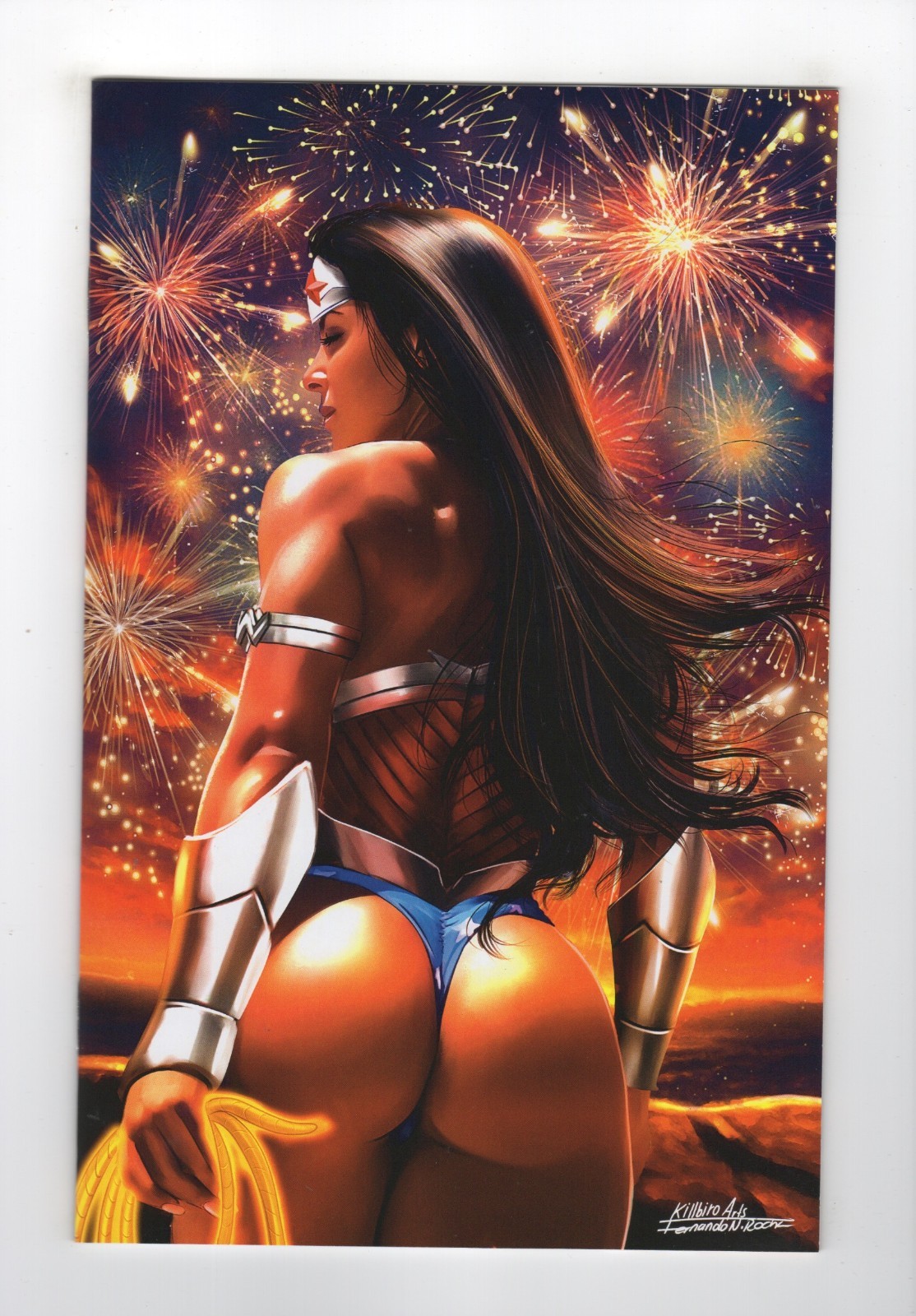 Skyline #4 Fernando Rocha Wonder Woman Nice Independence Day Variant (NM)