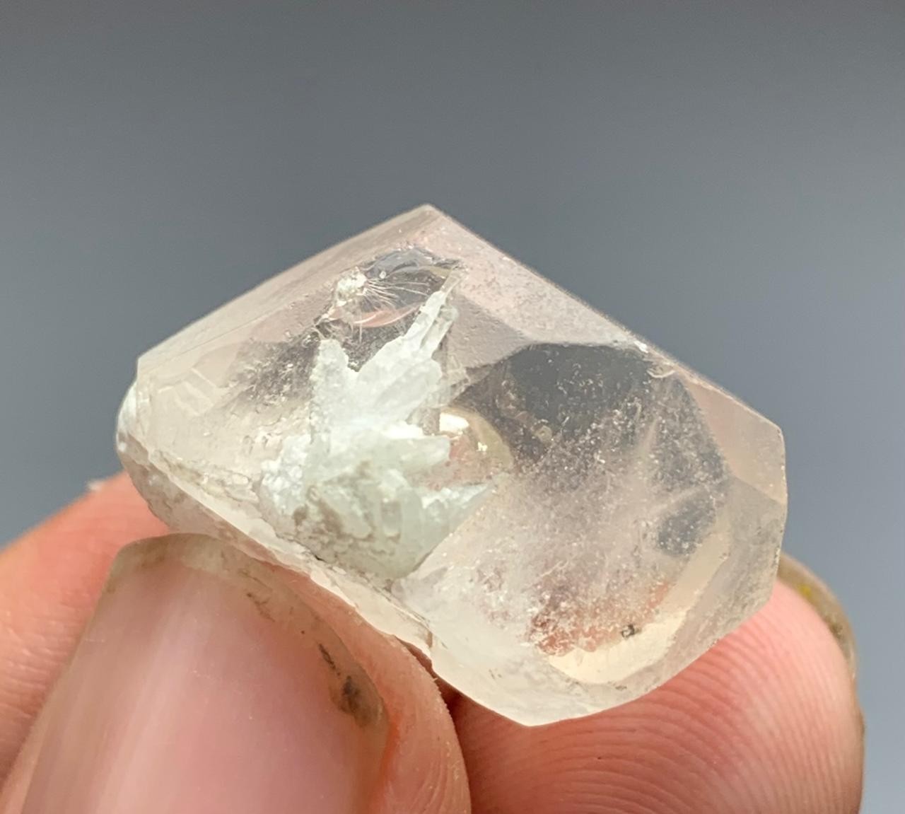 30 Carat Morganite Crystal From Afghanistan