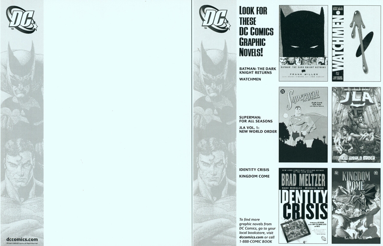 Ethan Van Sciver Batman Superman Blank Original Art Sketch Sheet SDCC Promo