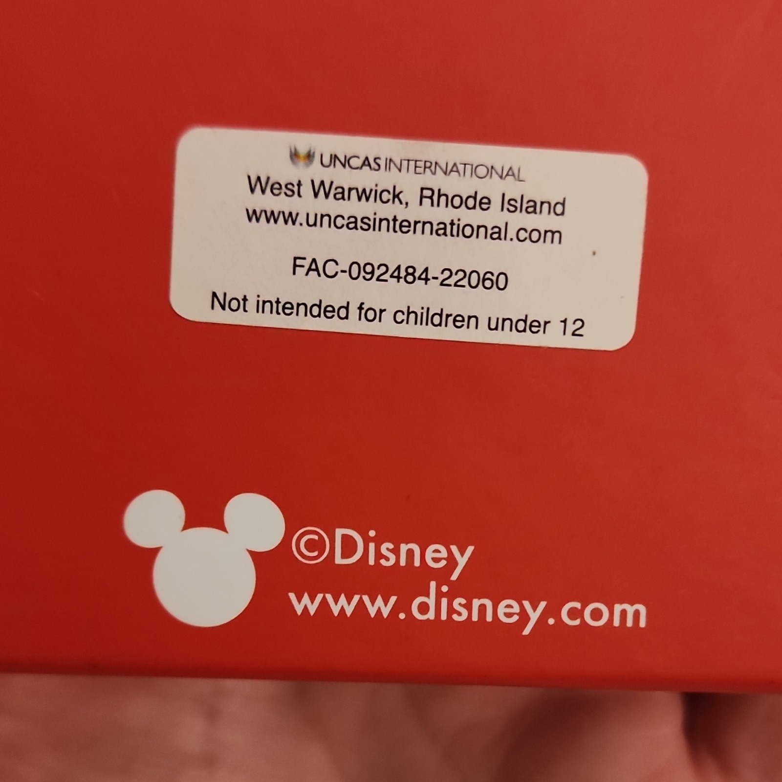 Disney Mickey Mouse Gold Tone Adjustable Necklace 16″ 41cm FAC-092484-22060