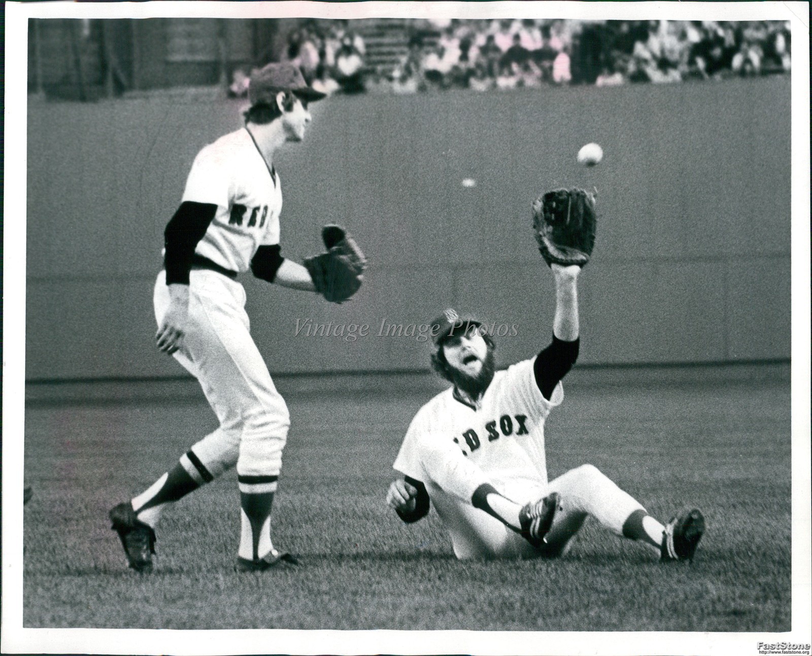 1978 30X Staff Mike Andersen Bill Campbell Baseball Sep Vintage Photo 8×10