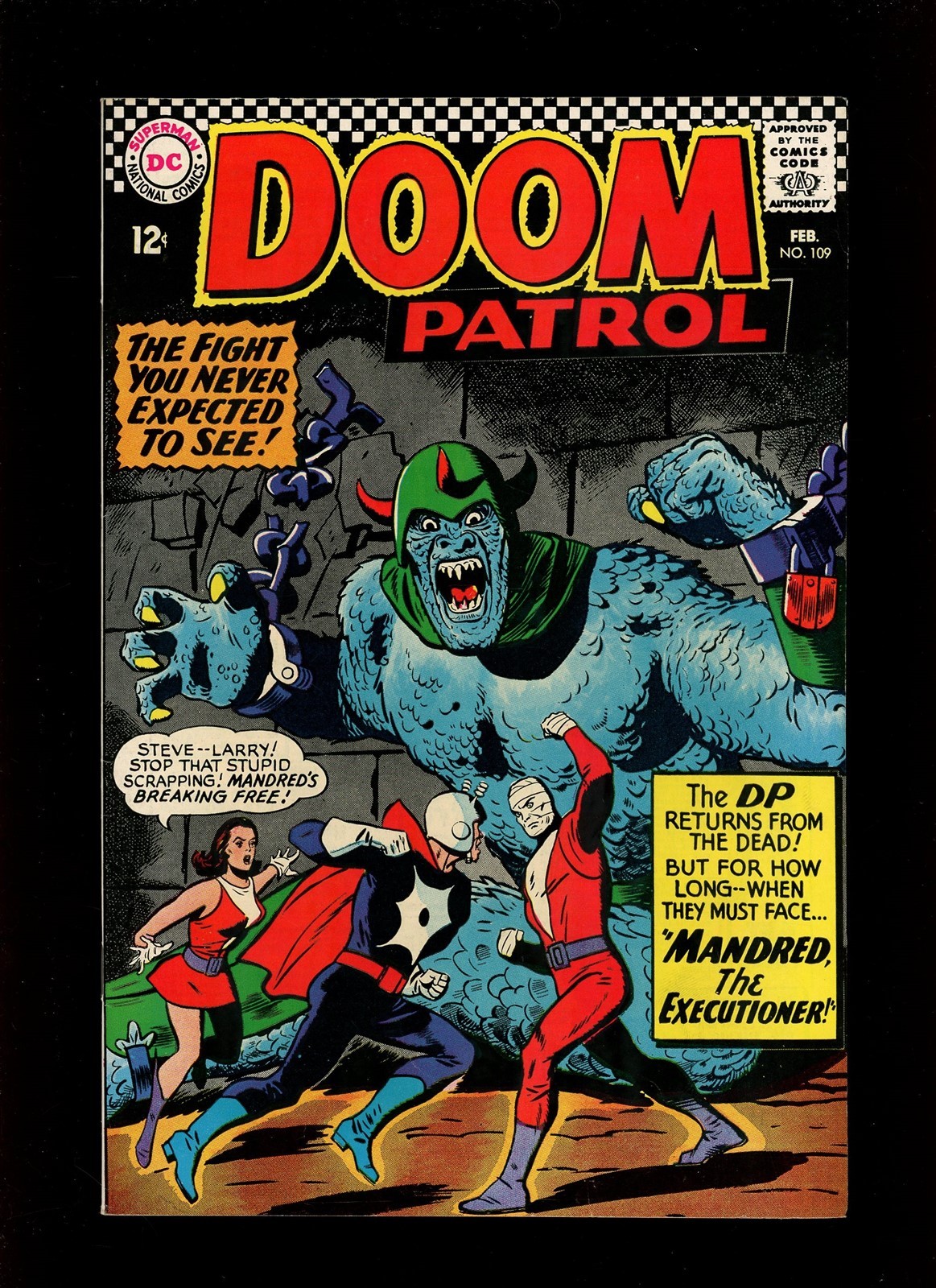 Doom Patrol #109 1967 VF/NM 9.0 High Definition Scans** d8