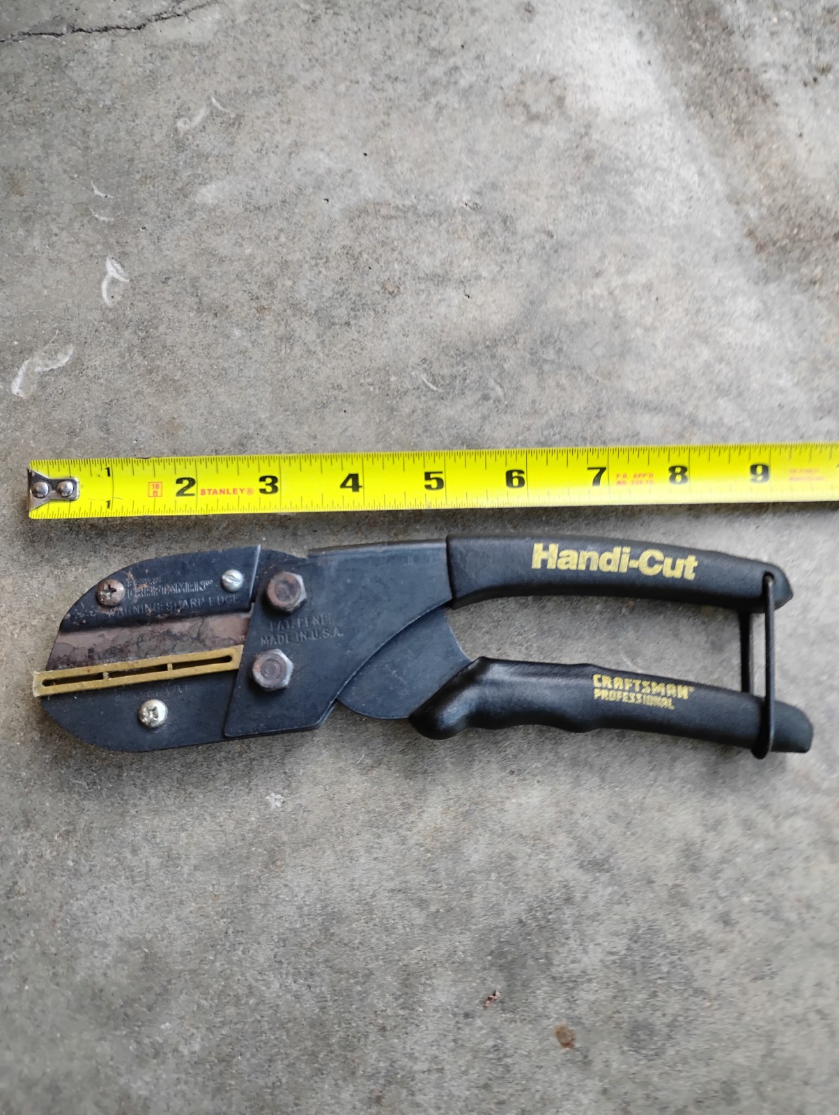 Vintage Craftsman Professional Handi-Cut Utility Cutter 9-37200 USA