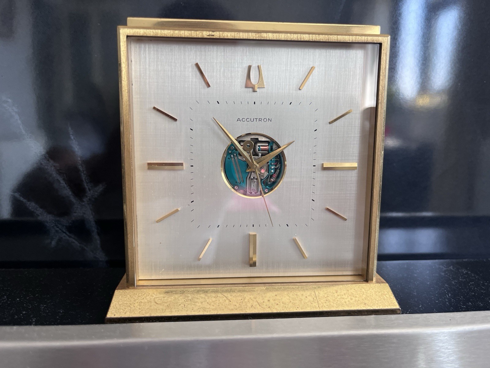 Bulova Accutron Spaceview 214 Clock Running M3