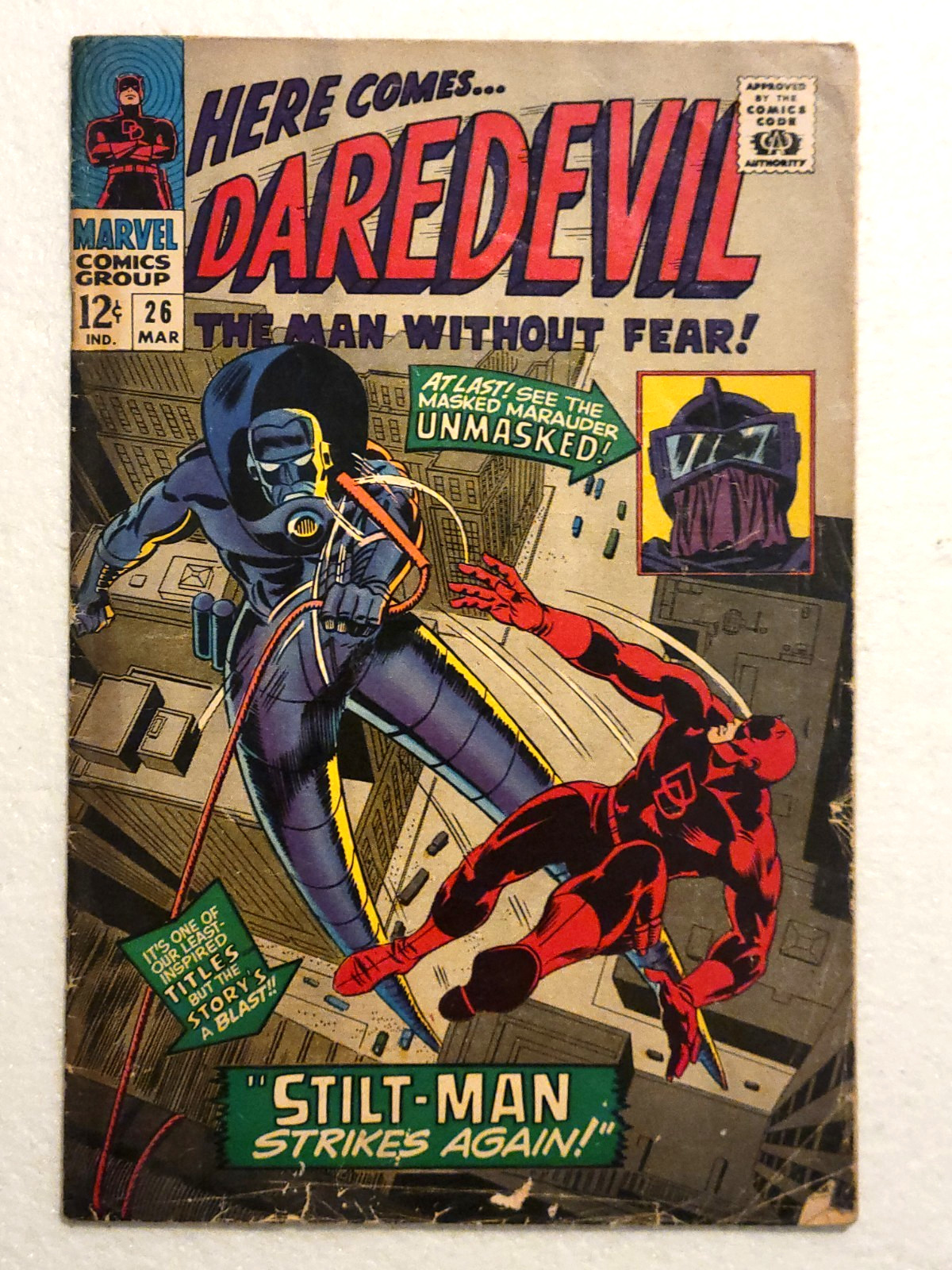 Daredevil Vol 1 #26 | Marvel Comics 1967 | Stilt-Man