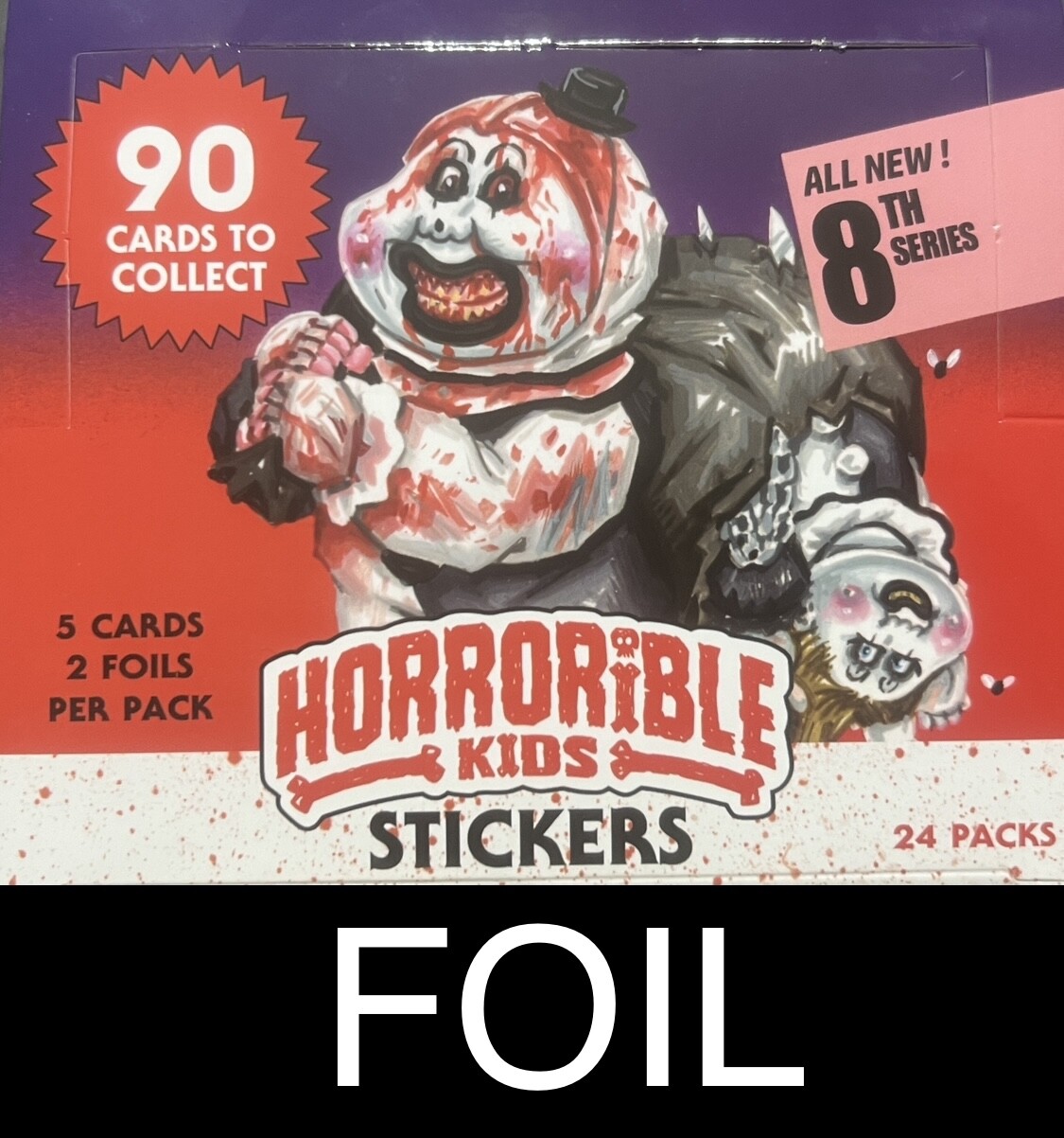 FOIL 2023 Mark Pingitore Horrorible Kids 8 U Pick Complete Your Set GPK FOIL