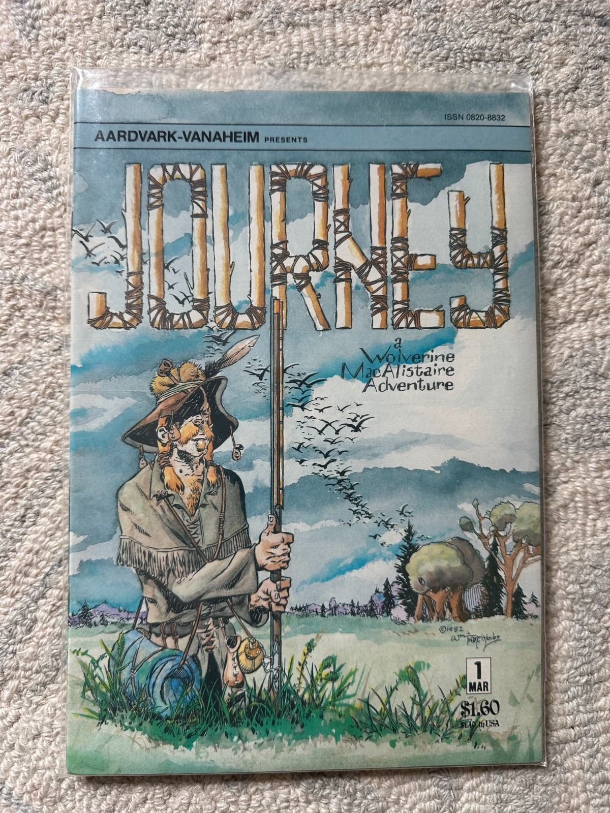 Journey a Wolverine MacAlistaire Adventure #1, Messner Loebs, Aardvark-Vanaheim