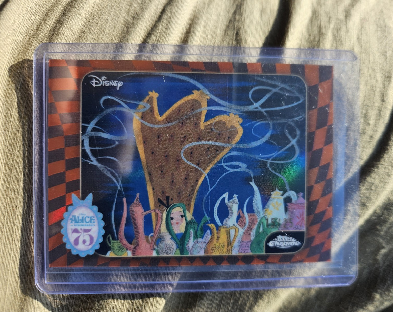 Topps Disney Alice in Wonderland 75 Insert Concept Art Card AW-6