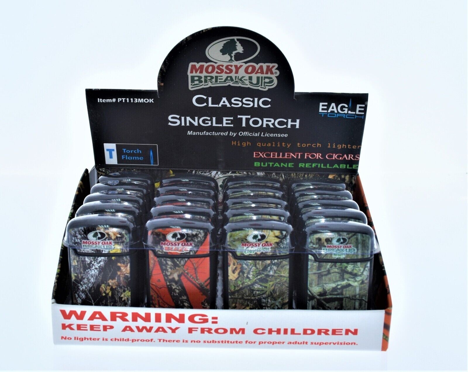 EAGLE Mossy Oak Classic Torch LIGHTER Beautiful Designs