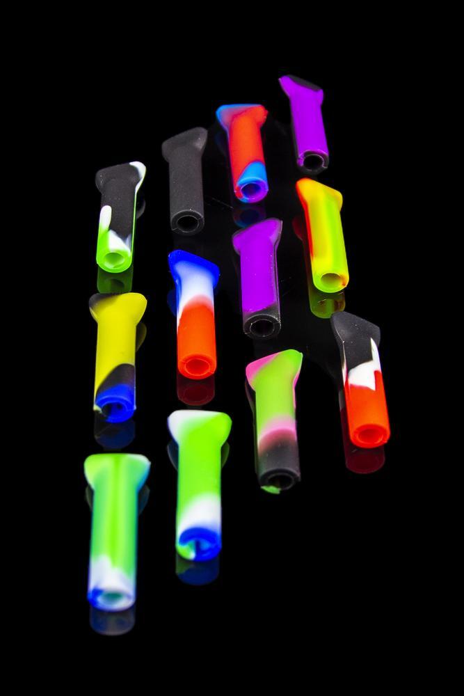 Smoke Bloo Trippy Tips Silicone Rolling Tips – 12 Pack