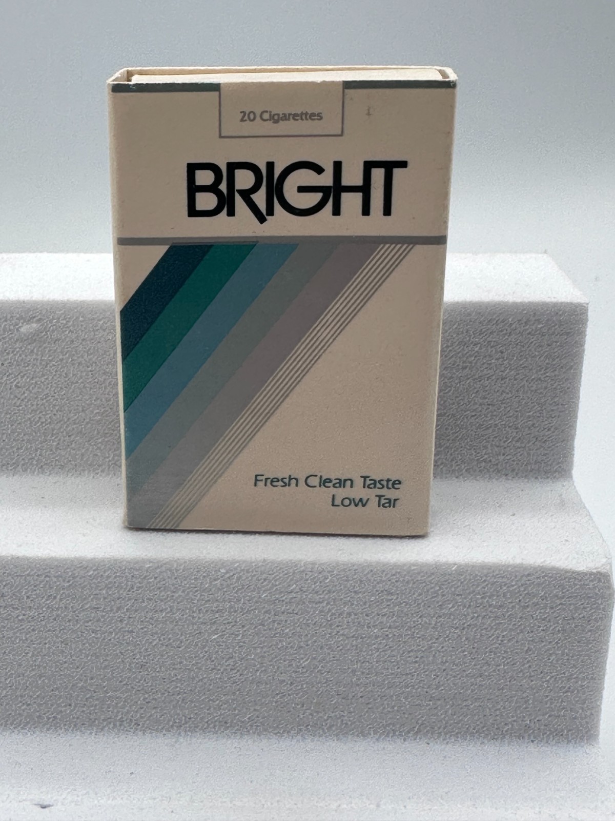 Vintage BRIGHT Cigarette Pack Matchbook American Ace Universal Match