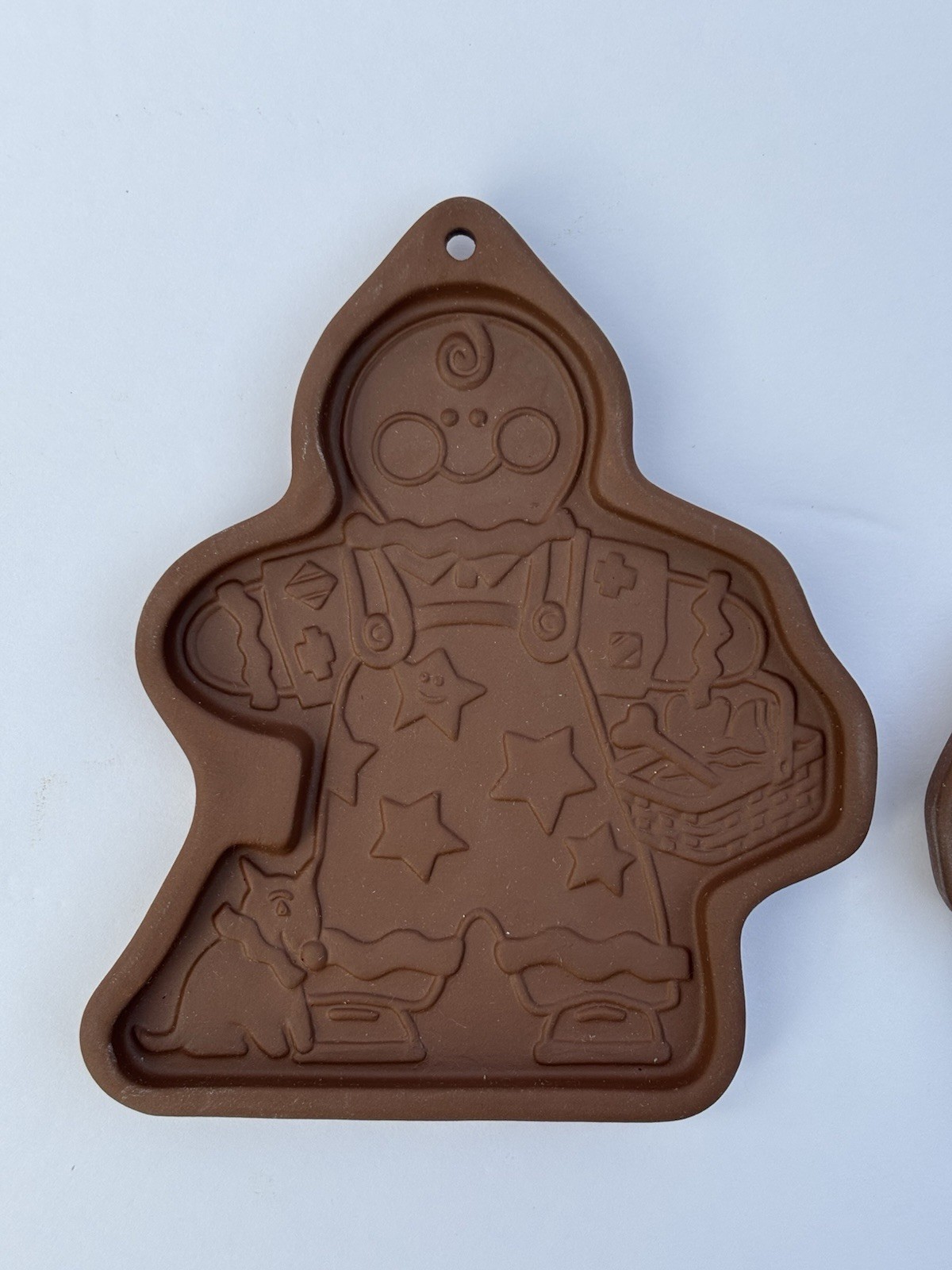 Longaberger Roger Ginger Cookie Molds 2000 Christmas Set w/ Original Boxes