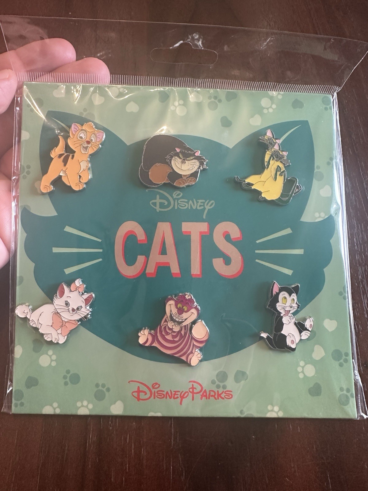 Disney Parks Trading Pin – 6 Disney Cat Pin