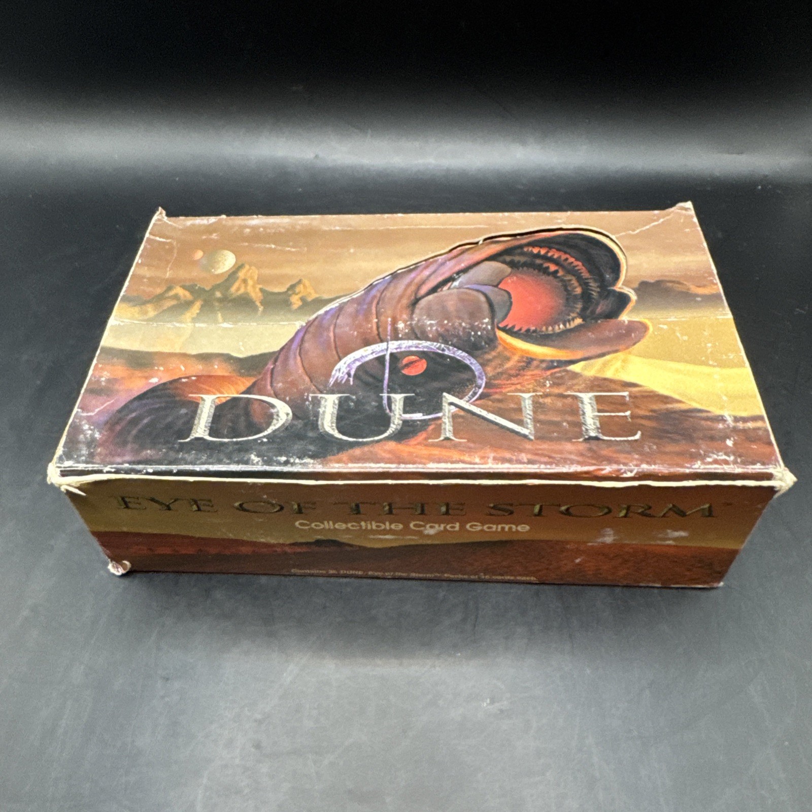 Plastic Removed 1997 DUNE Eye of the Storm CCG Box ( w/ 32 Card Packs ) CM4085