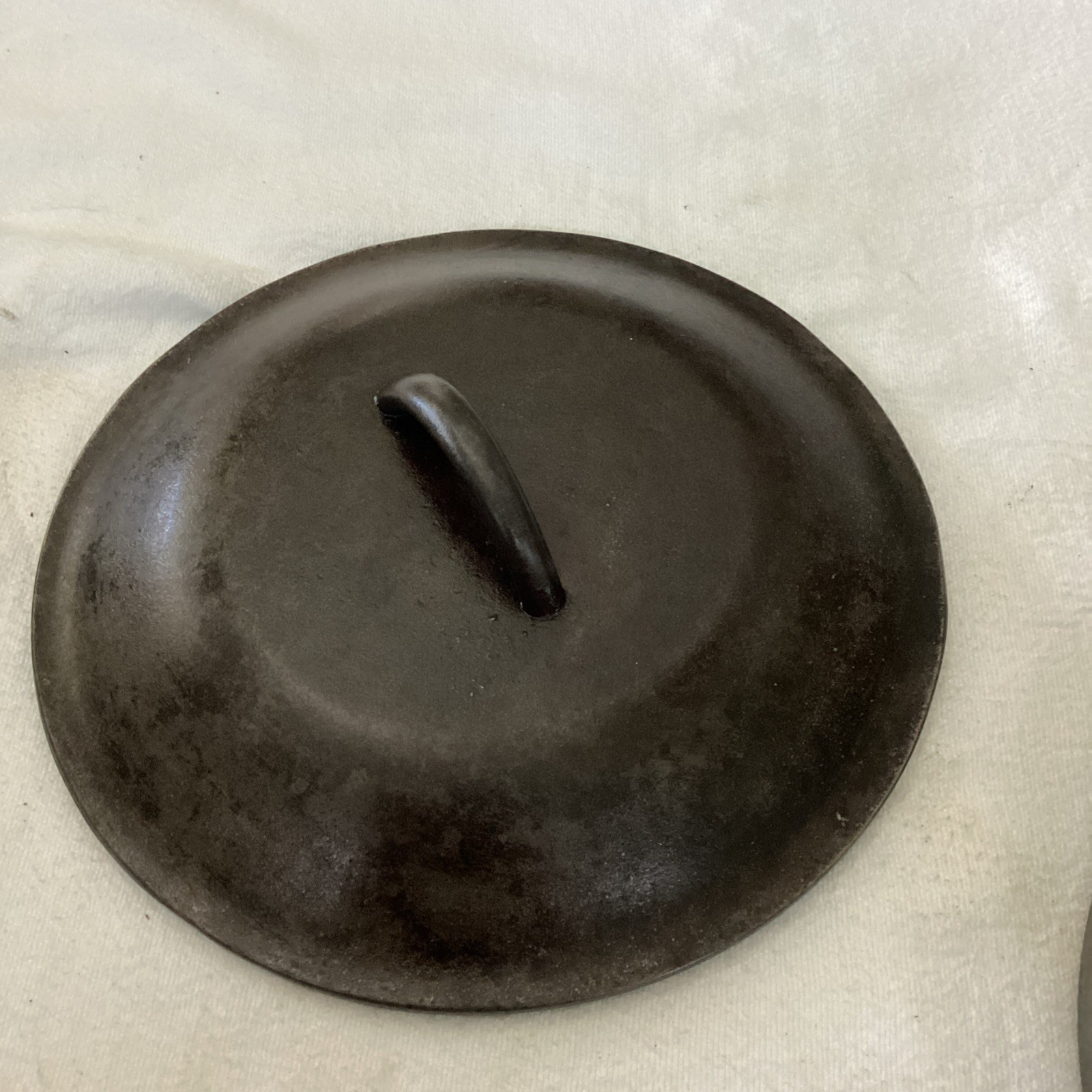 Cast Iron Dutch Oven Lid 4 4 QT 10″ Self Basting BSR Lodge Style