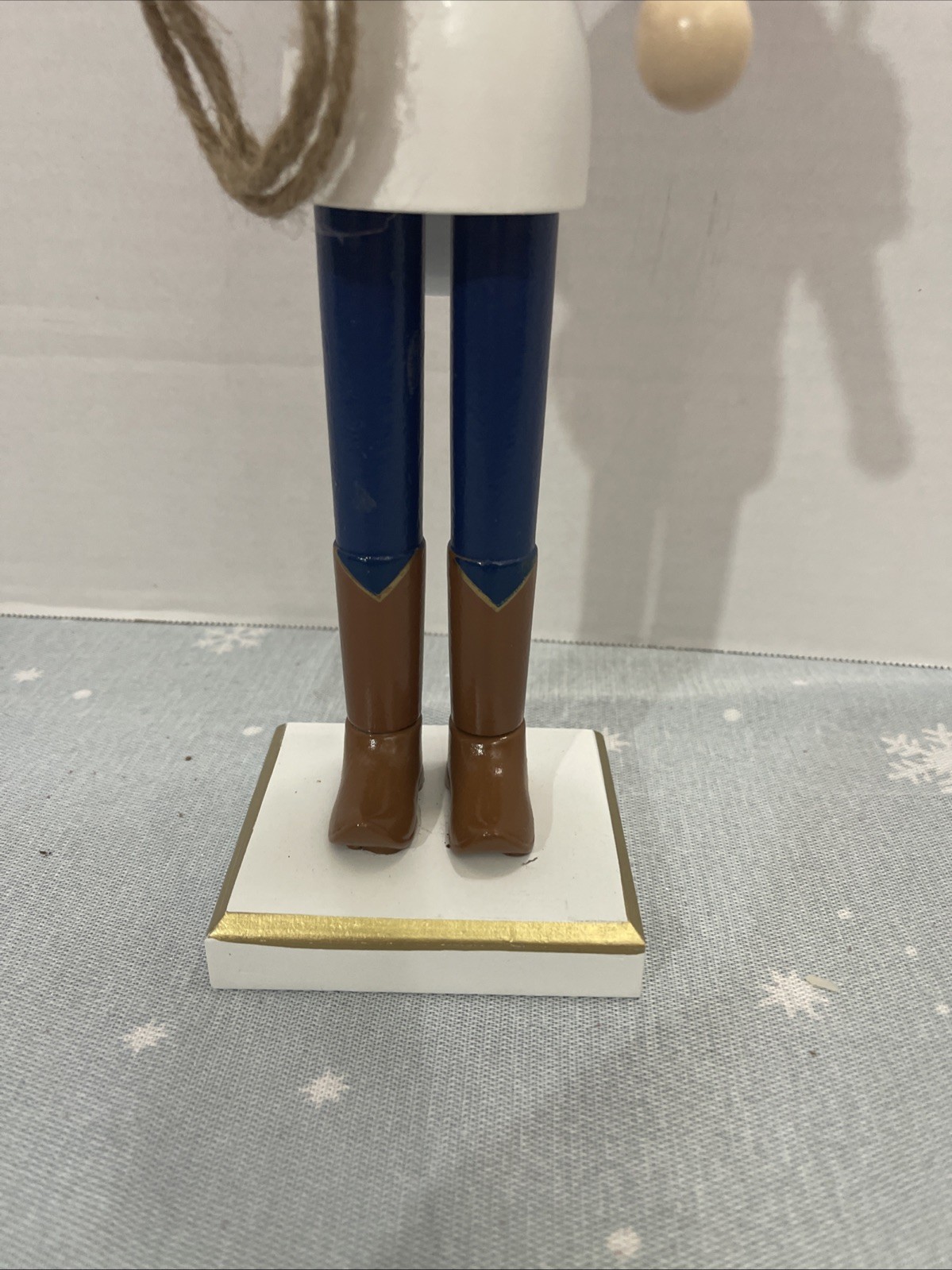 North Pole Trading Co. 14in Cowgirl Wood Christmas Nutcracke