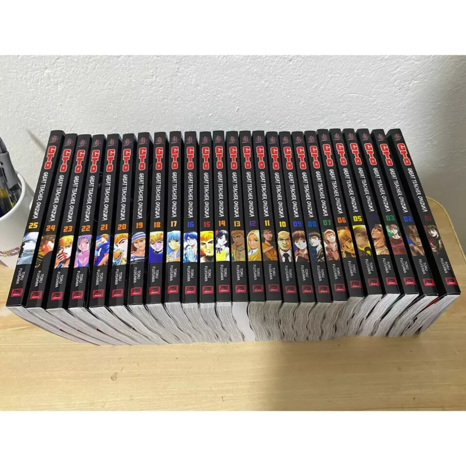 GTO Great Teacher Onizuka Manga Volume 1-25 Complete Set English Version Comic