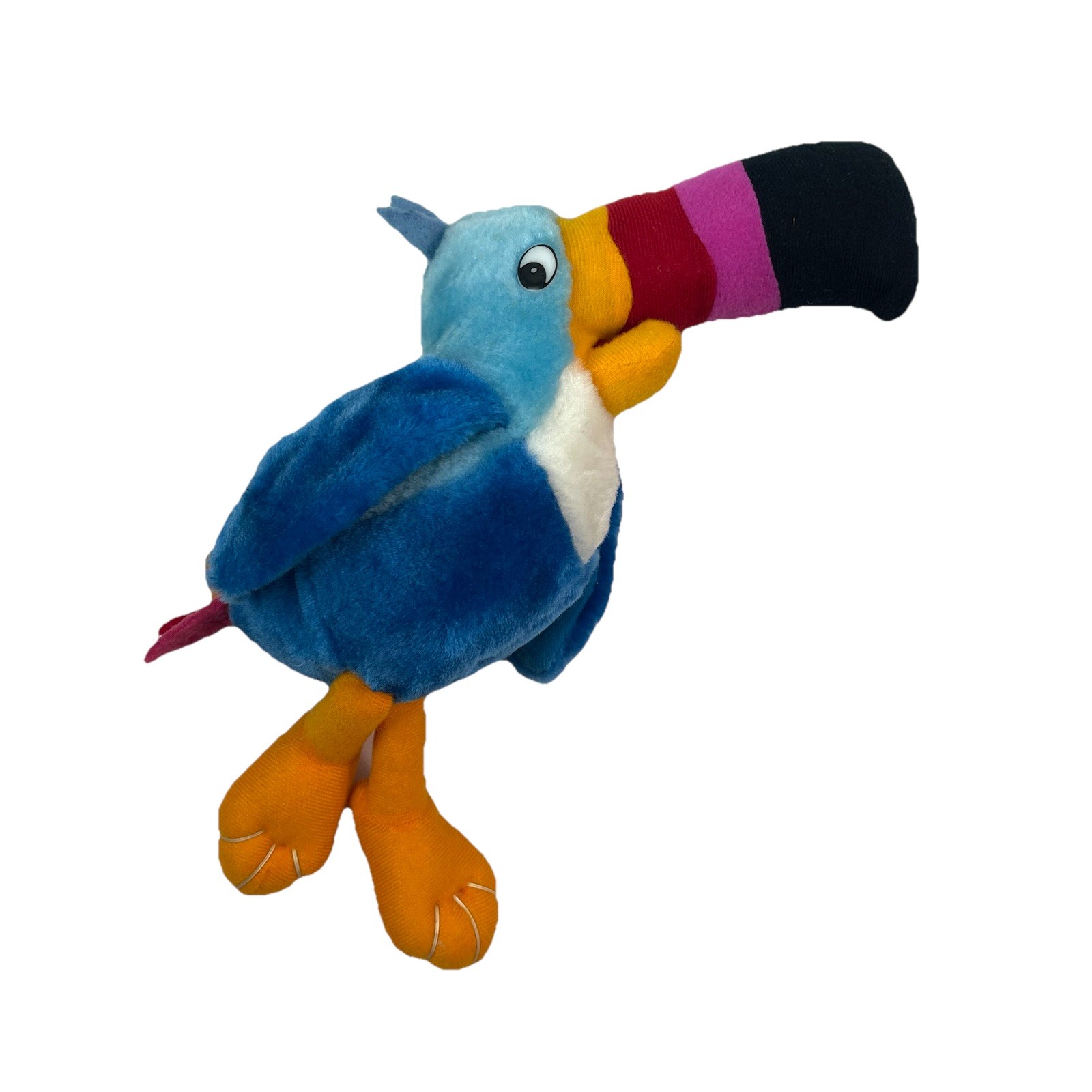 Kellogg’s Cereal Fruit Loops Toucan Sam Vintage Stuffed Animal Plush 1996