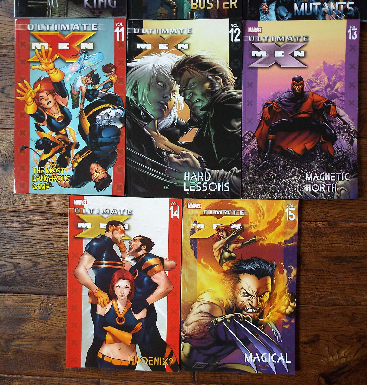 Lot Marvel Ultimate X-Men Comic Graphic Novel 2004 Vol 1-15 Story by Mark Millar