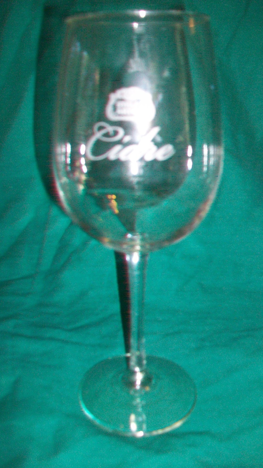 Set of 2 Stella Artois Stem Cidre Glasses 16 ounces