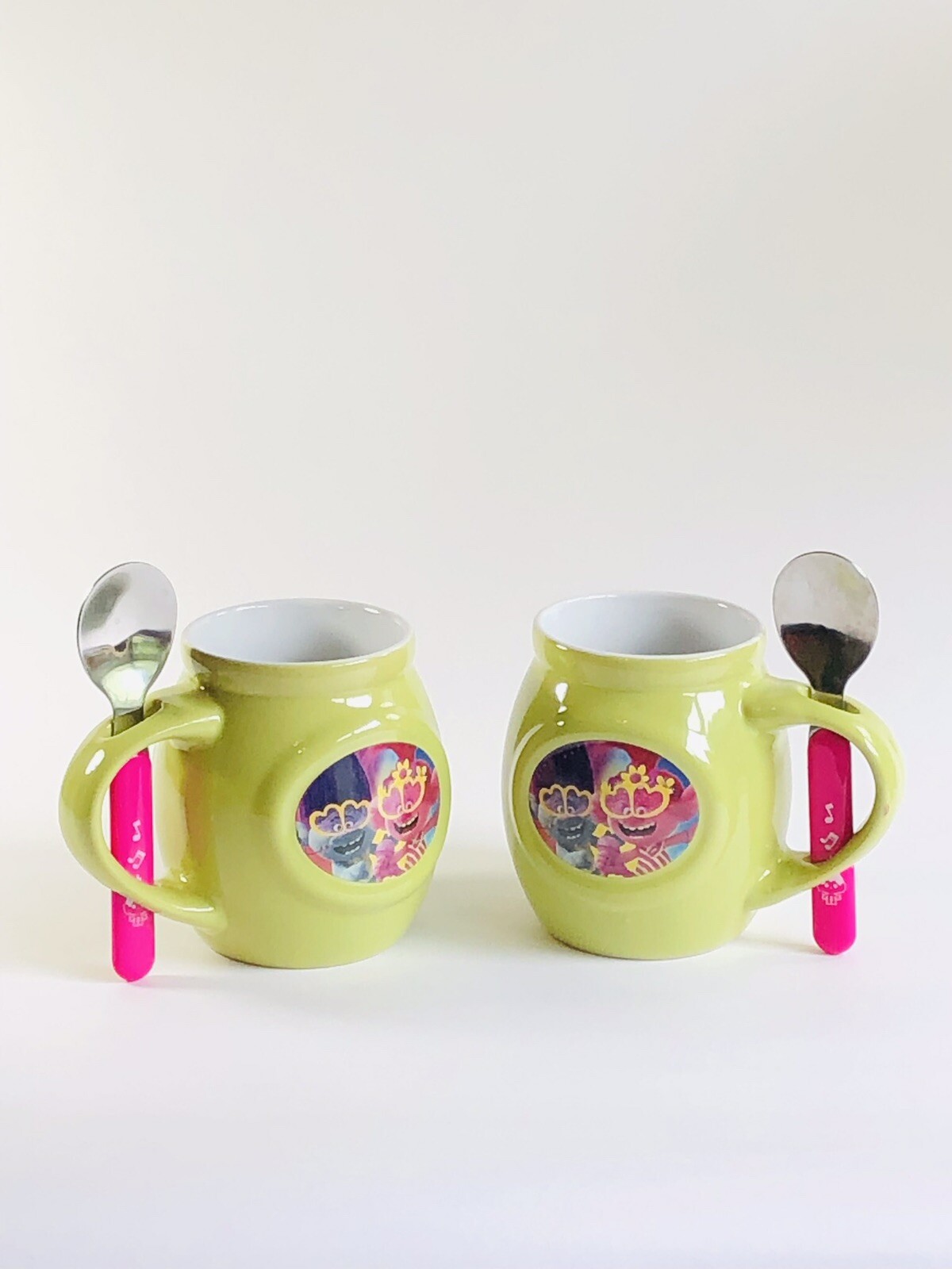 DreamWorks Troll Mugs With Spoons