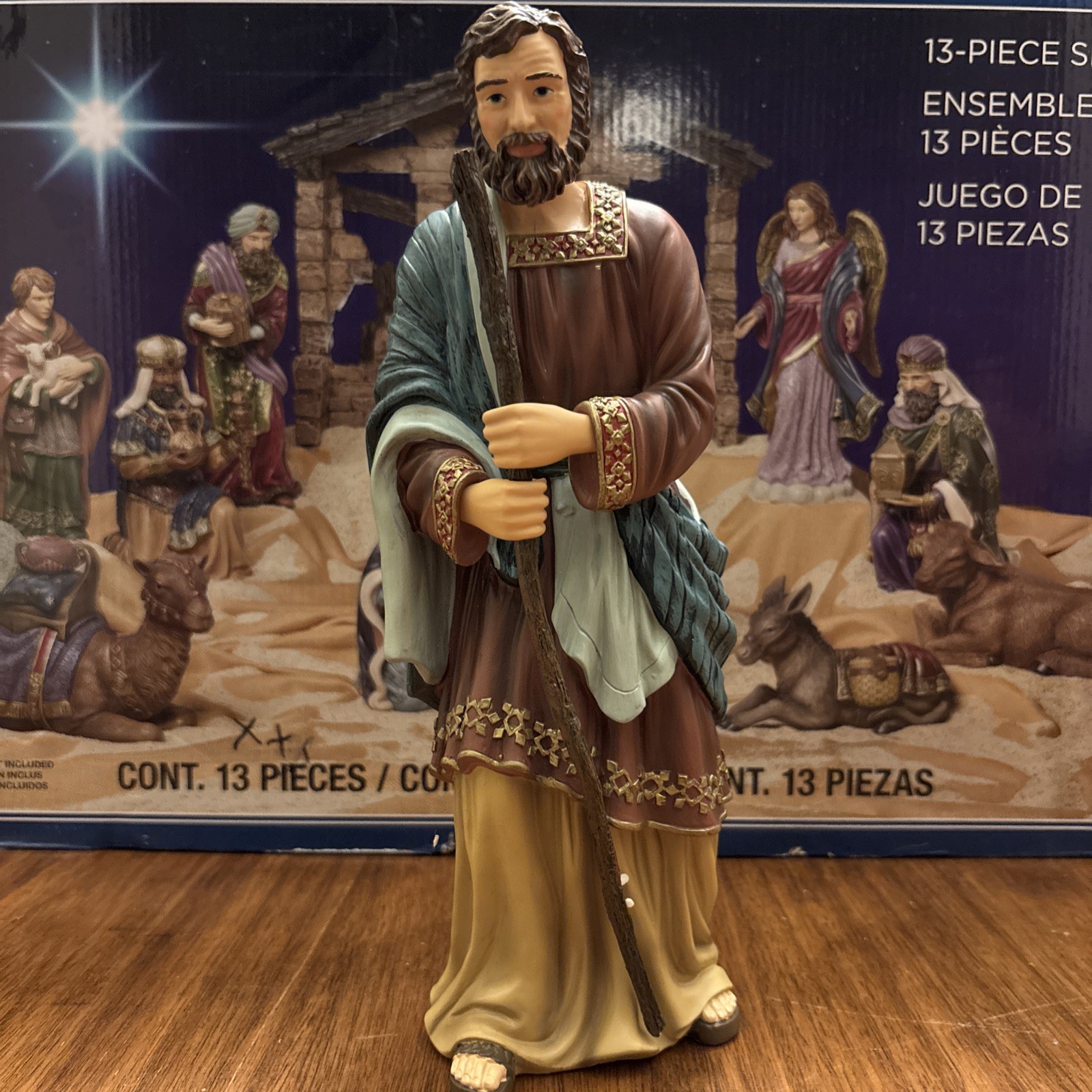 Kirkland Signature Nativity Set 2005080 11.5″ Standing Joseph Replacement
