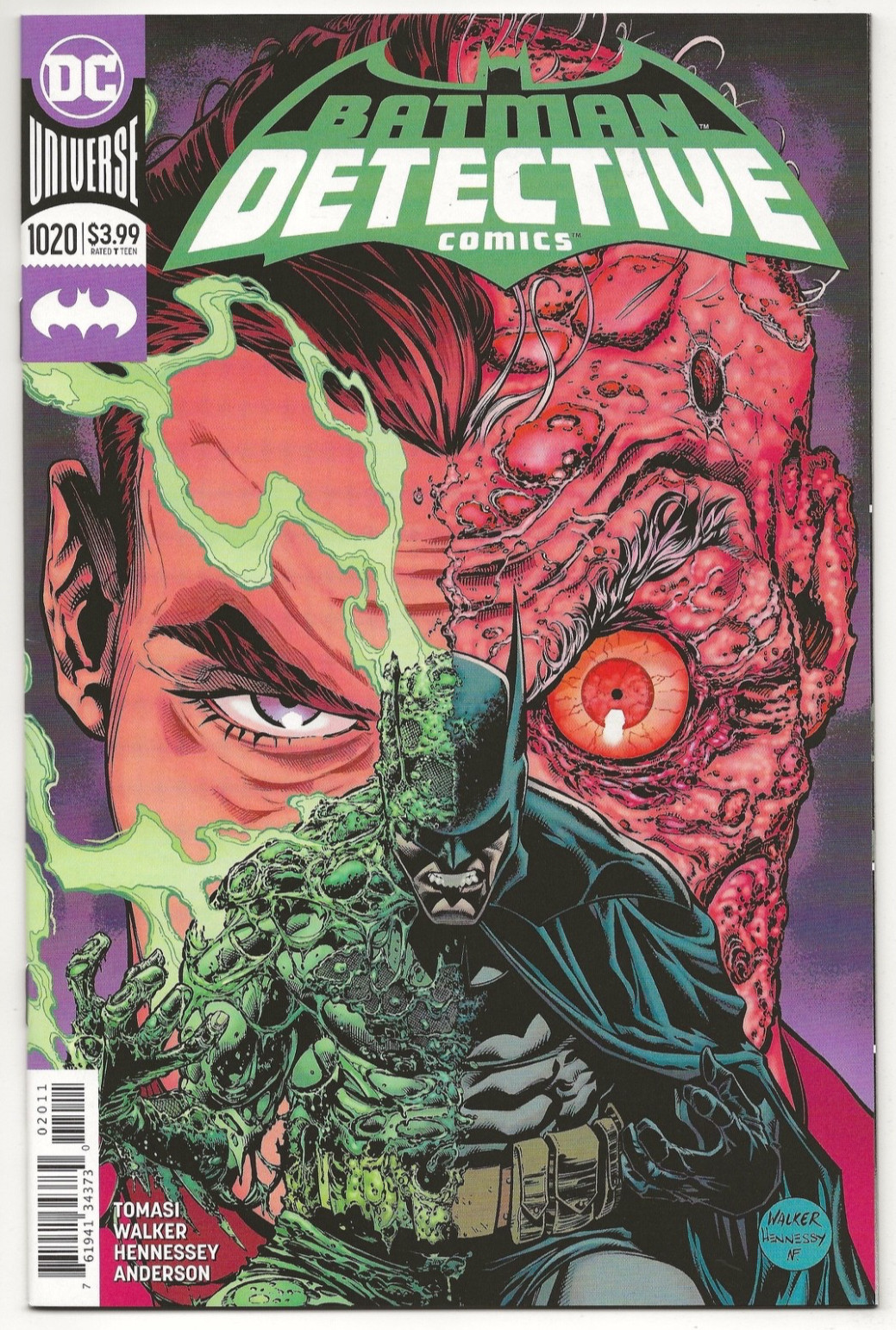 DC Comics Batman DETECTIVE COMICS #1020 first printing Cover A