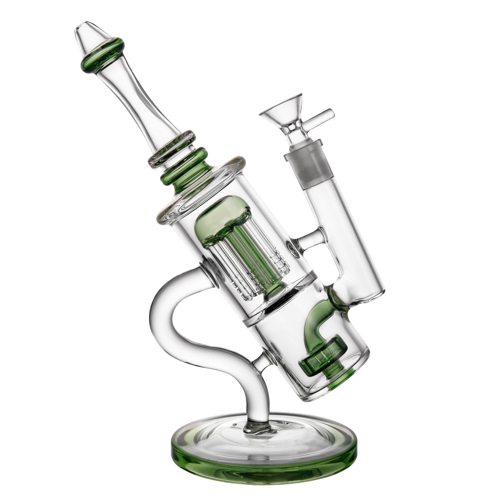 10” Water Pipe Special Bong Perc Bong Smoking Hookah Heavy Glass Bongs