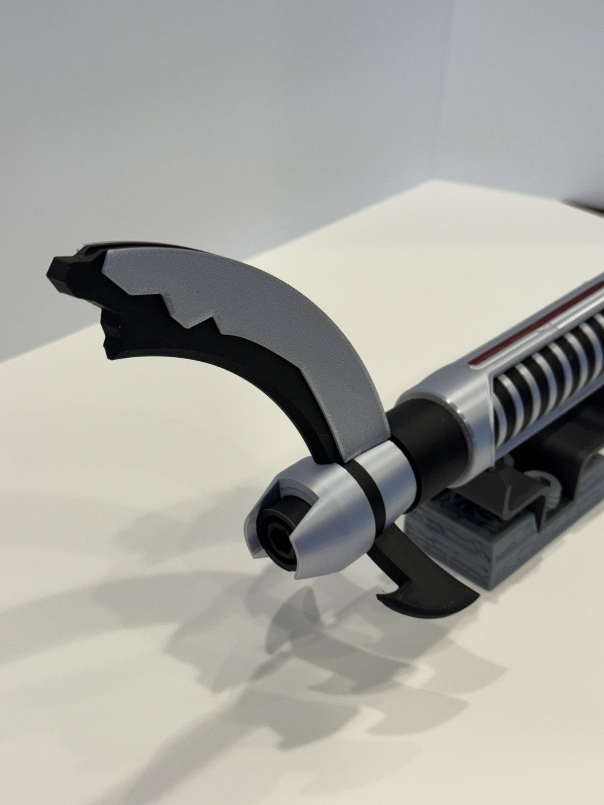3D Printed Star Wars “Old Man” Darth Maul Lightsaber Full Sized Replica – 13.4″