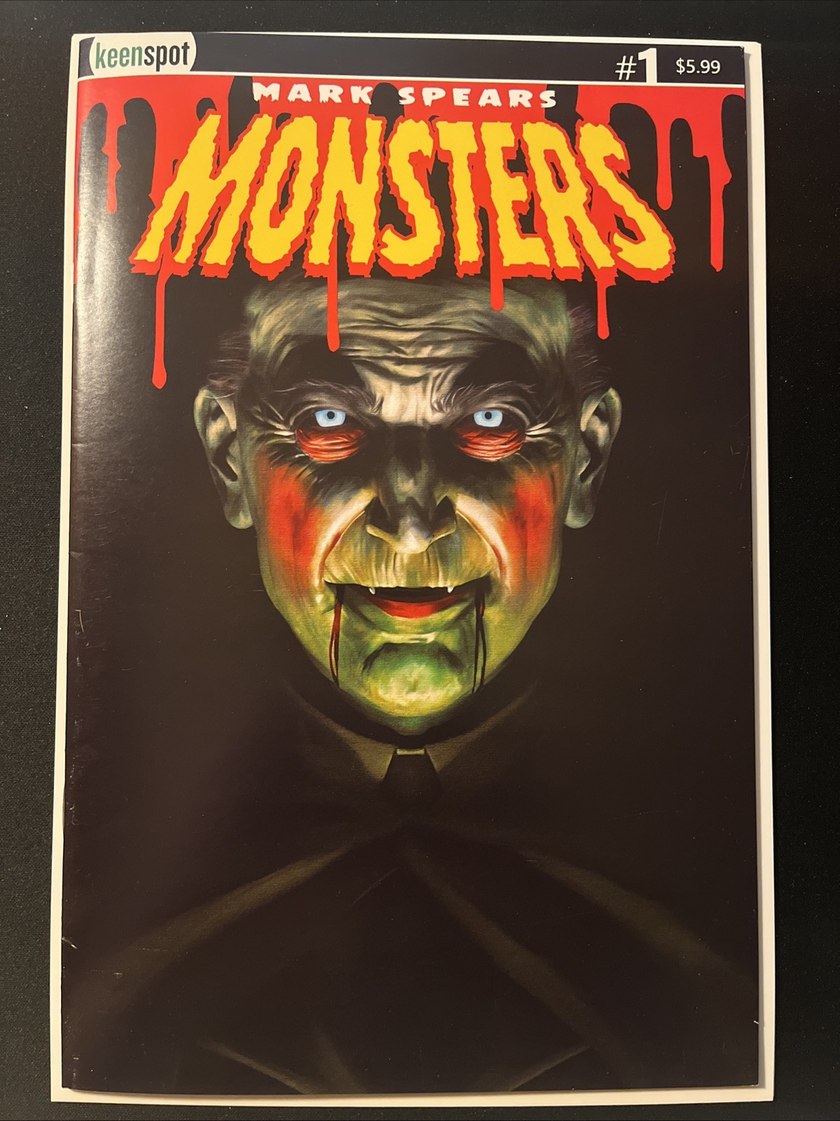 Mark Spears Monsters #1 🔥 1st Print Cover B Dracula 🔥 VF