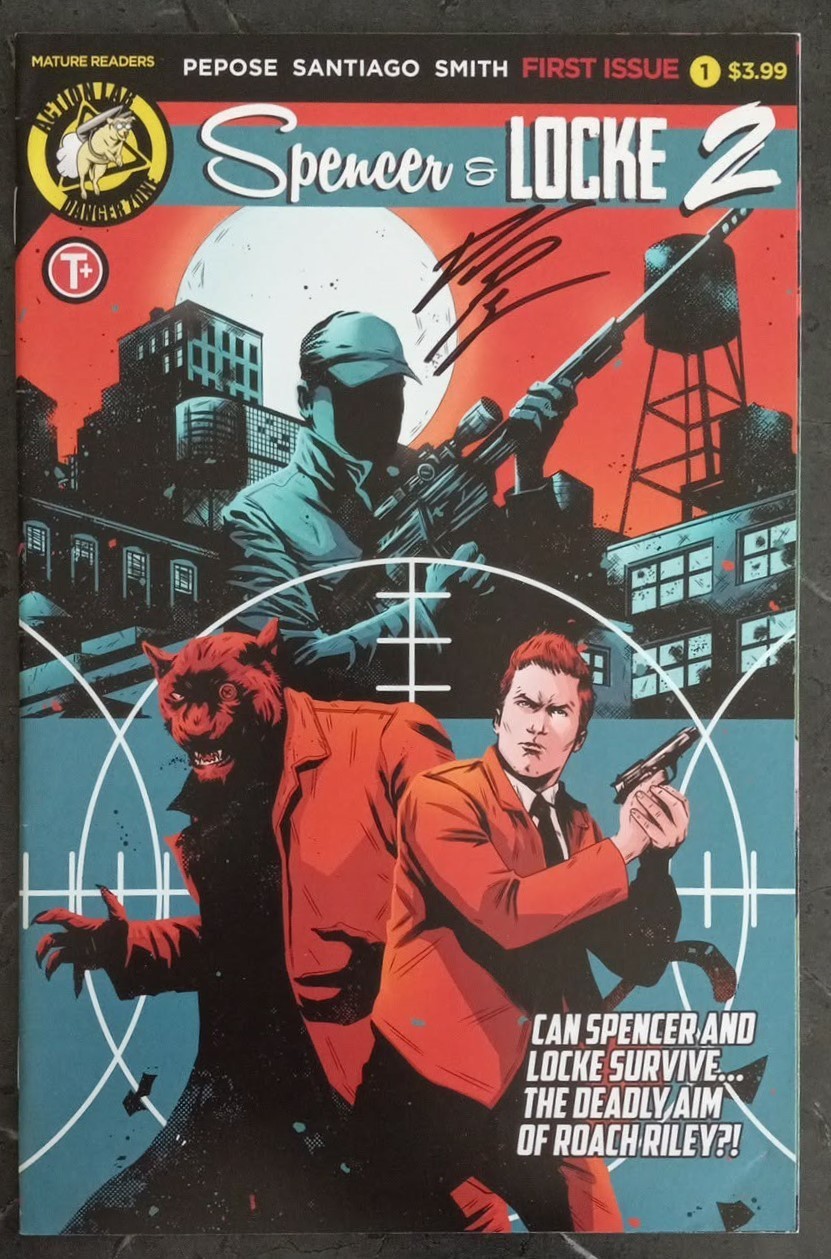 Spencer & Locke II #1 – Cover B – Signed by David Pepose – COA Included