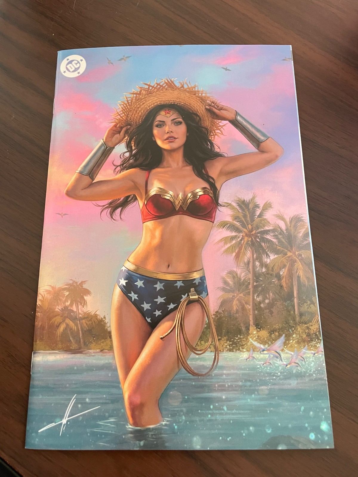 GNORTS SWIMSUIT #1 • CARLA COHEN • MEGACON WONDER WOMAN VIRGIN VARIANT⭐️⭐️