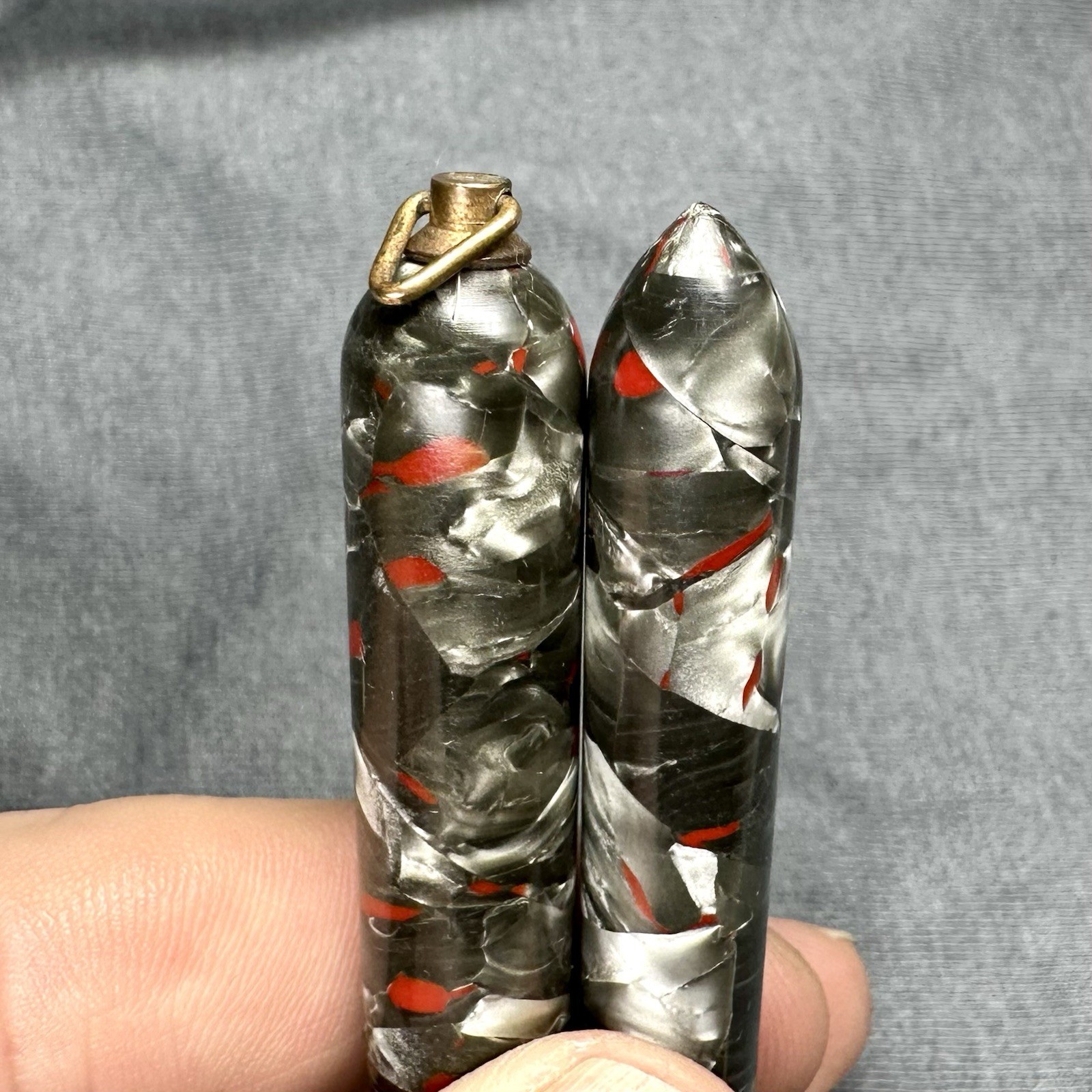 Ring Top Fountain Pen Unknown Maker Multi Color Lever Filler Stainless Nib