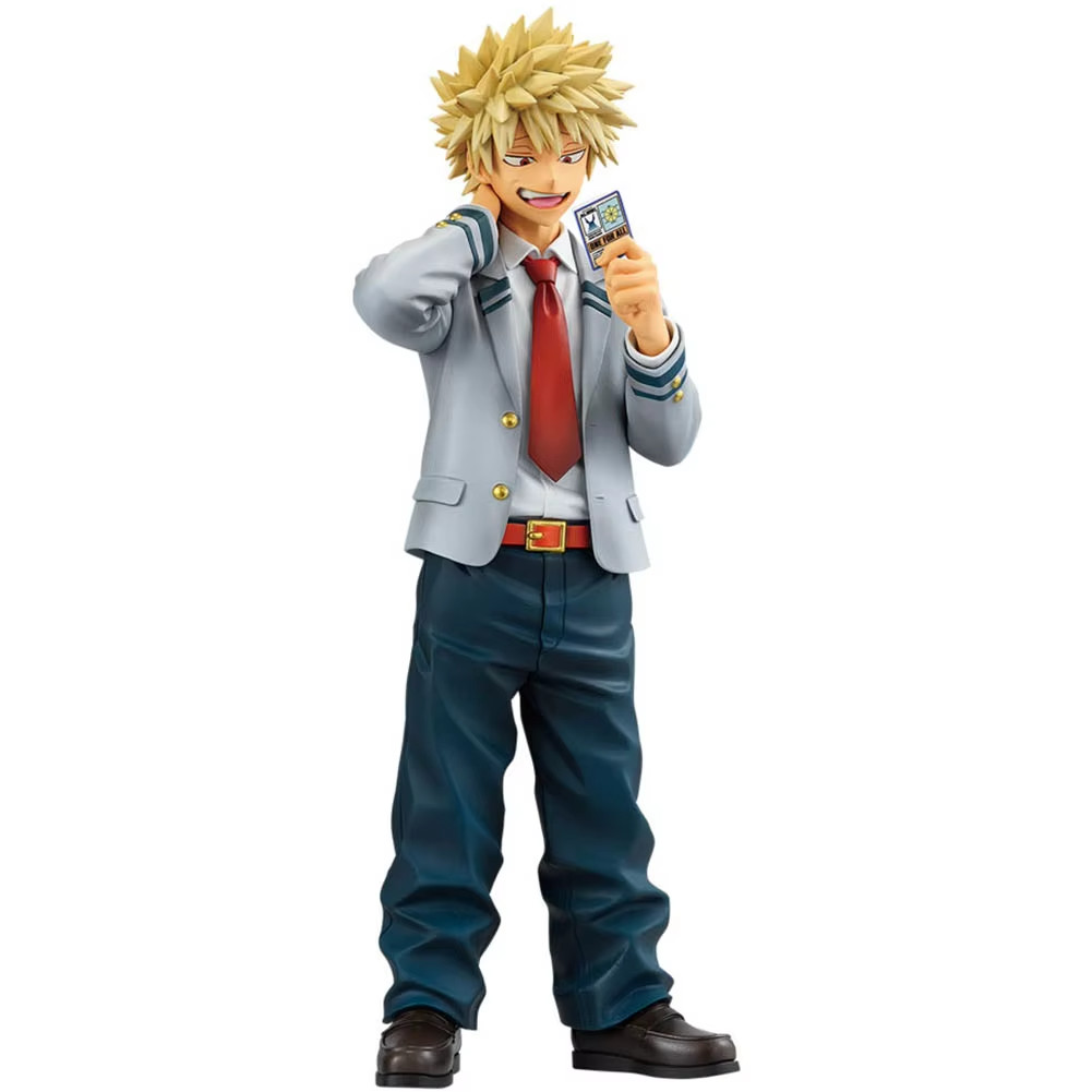 Bakugo Figure Statue Anime Heros Action Figures Model PVC Desktop Figurine Decor