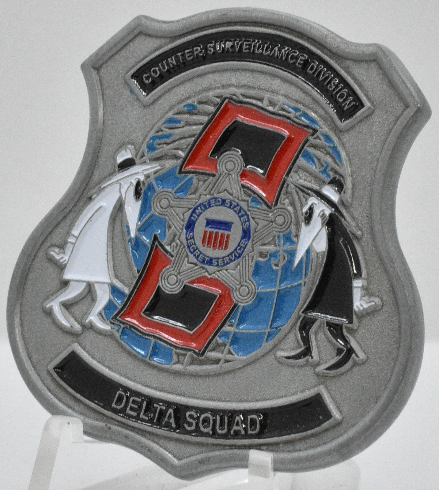 Secret Service Delta Squad Spy vs Spy Counter Surveillance Challenge Coin