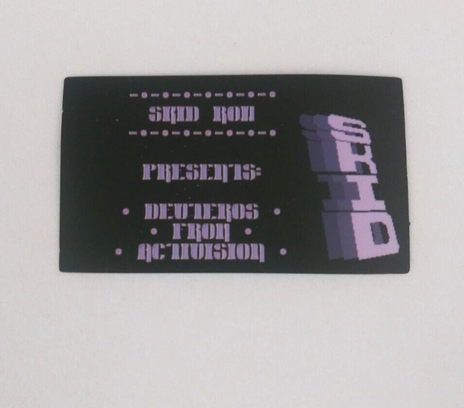 Skid Row Black & Purple Mystical Sticker 1.38″ x 2.38″ (AI)