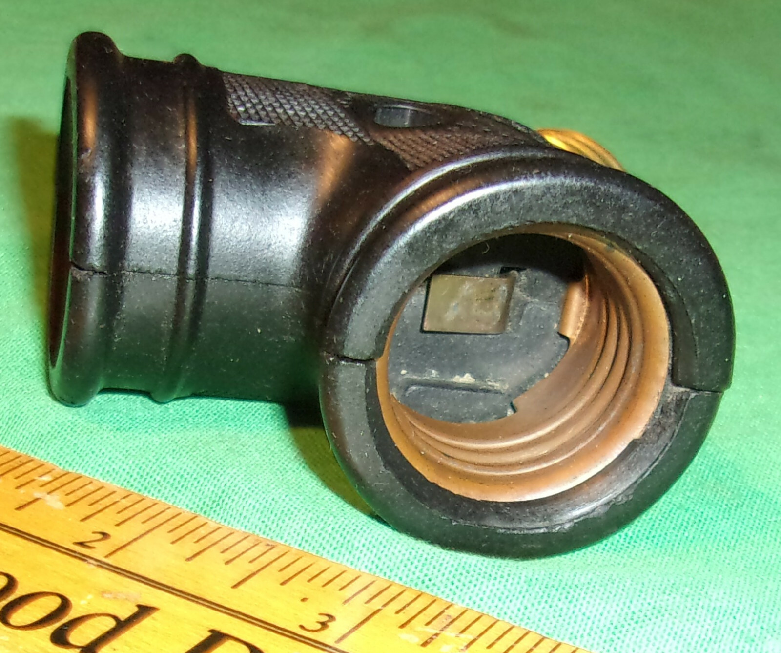 Two-Socket Cluster “Y” Type No. 30 Made in USA 660Watts 250 Volts 1910s Bakelite