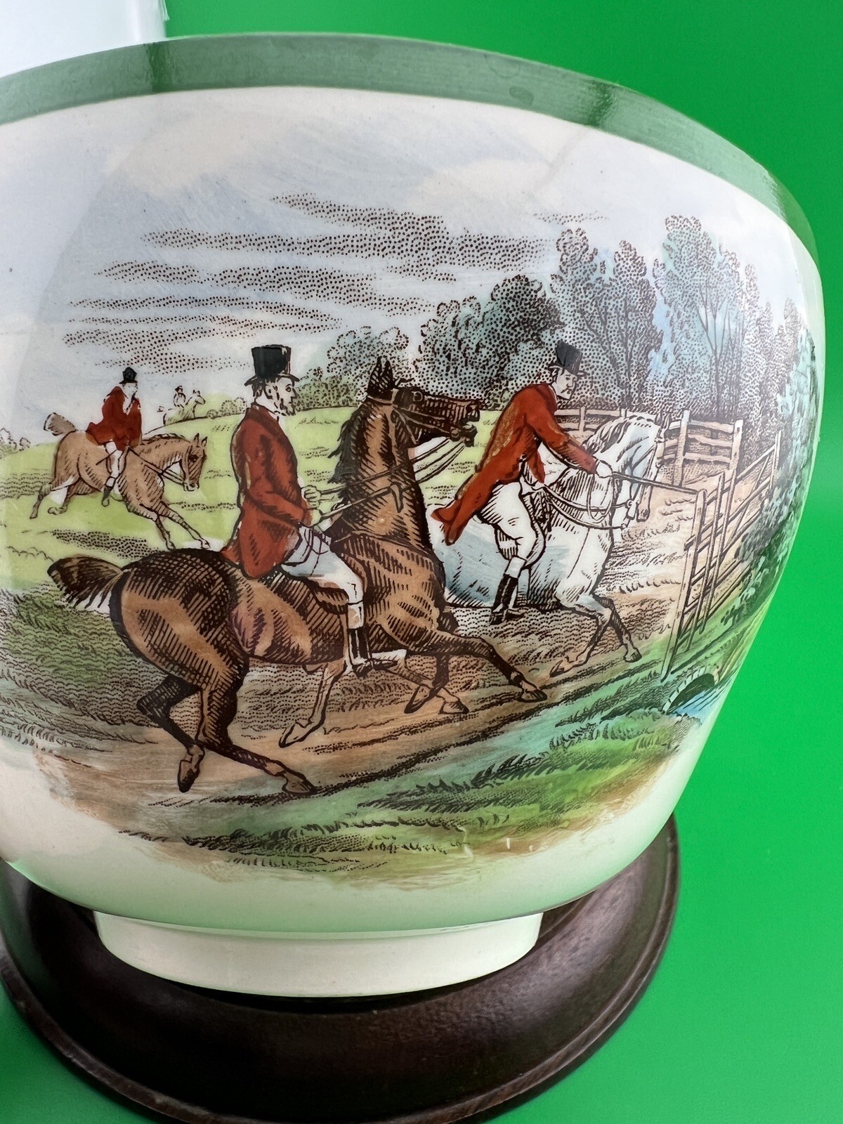 Vtg Copeland Spode Herring Hunt