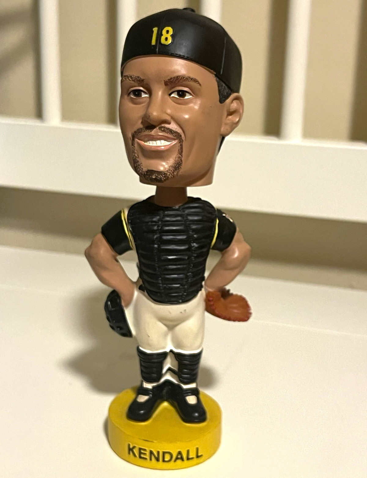 Pittsburgh Pirates Jason Kendall SGA Bobblehead from 2002. No box