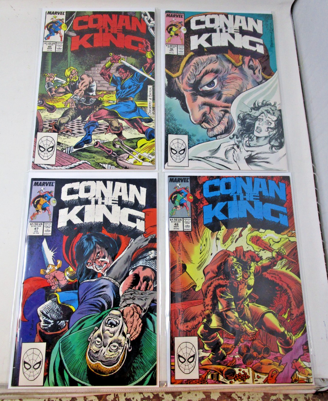 Conan the King #1-55 1980-89 [NM] High Grade Complete Set Marvel Vintage