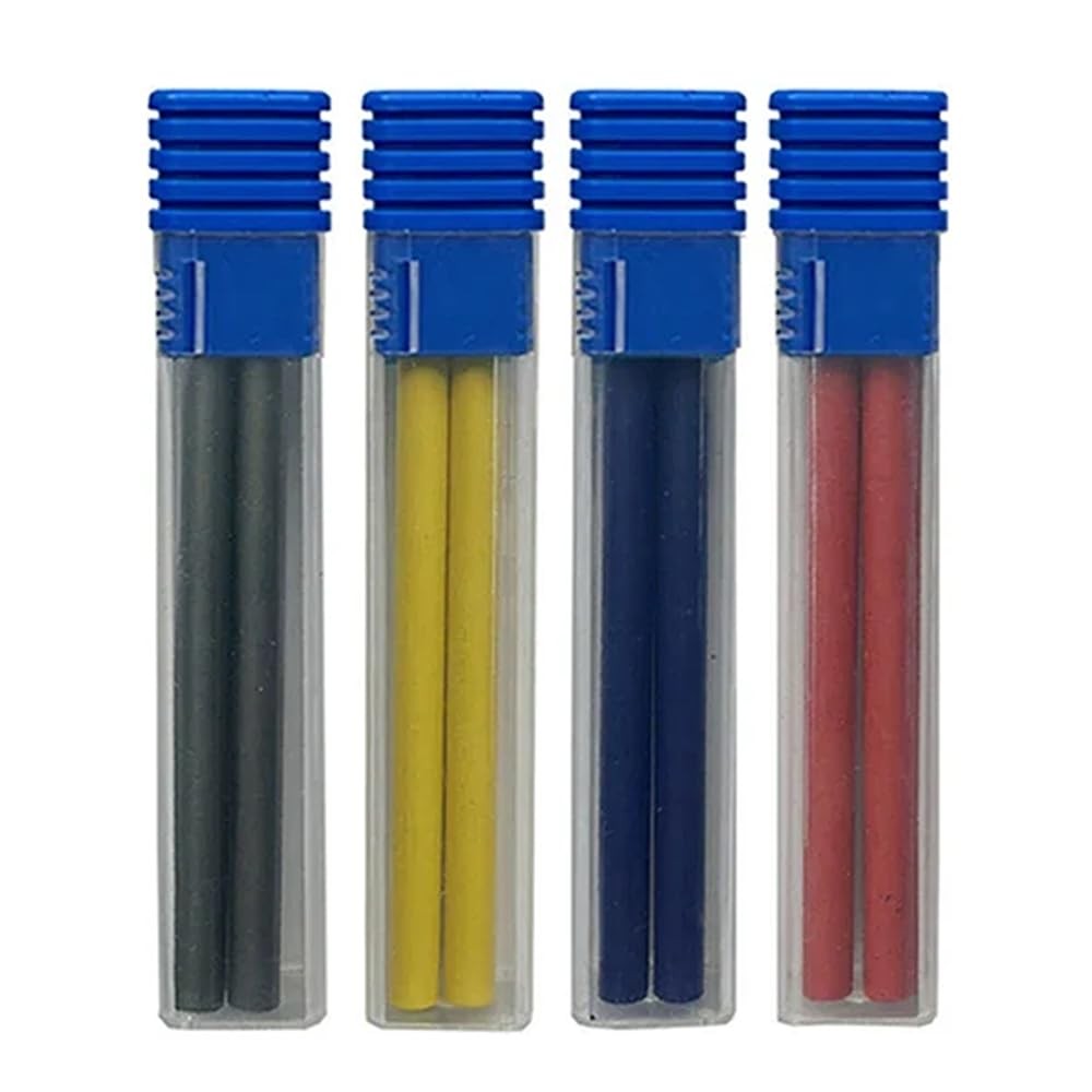 5.6mm Metal Mechanical Pencil Set Clutch Lead Holder 4 Colors Refill Draft